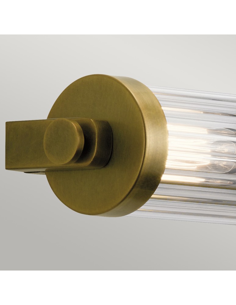 Bathroom wall lamps - Quintiesse Azores wall lamp - 4 light sources - Natural brass IP44 Elstead Lighting QN-AZORES4-NBR - product kolory-swiatla.pl 2