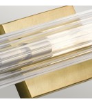 Bathroom wall lamps - Quintiesse Azores wall lamp - 4 light sources - Natural brass IP44 Elstead Lighting QN-AZORES4-NBR - product 3