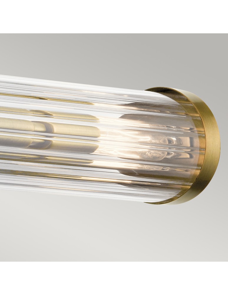 Bathroom wall lamps - Quintiesse Azores wall lamp - 4 light sources - Natural brass IP44 Elstead Lighting QN-AZORES4-NBR - product kolory-swiatla.pl 4
