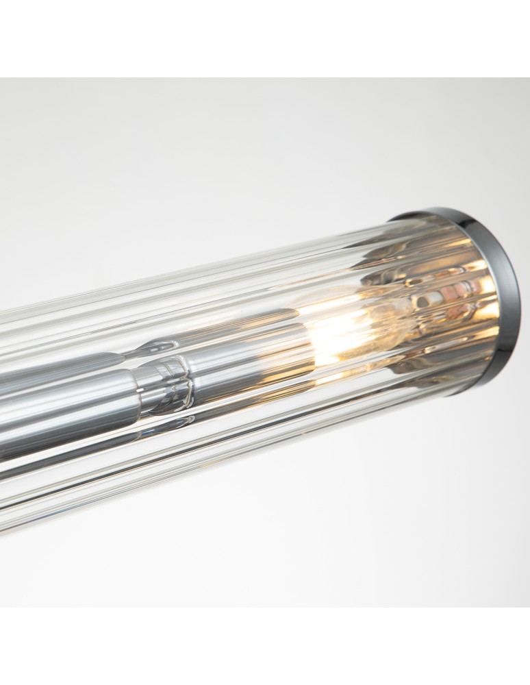 Bathroom wall lamps - Quintiesse Azores wall lamp - 4 light sources - Polished chrome IP44 Elstead Lighting QN-AZORES4-PC - product kolory-swiatla.pl 4