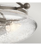 Classic ceiling lamps - Quintiesse Belle semi-flame - 3 light sources - Old Bronze Elstead Lighting QN-BELLE-SF-OZ - product 3