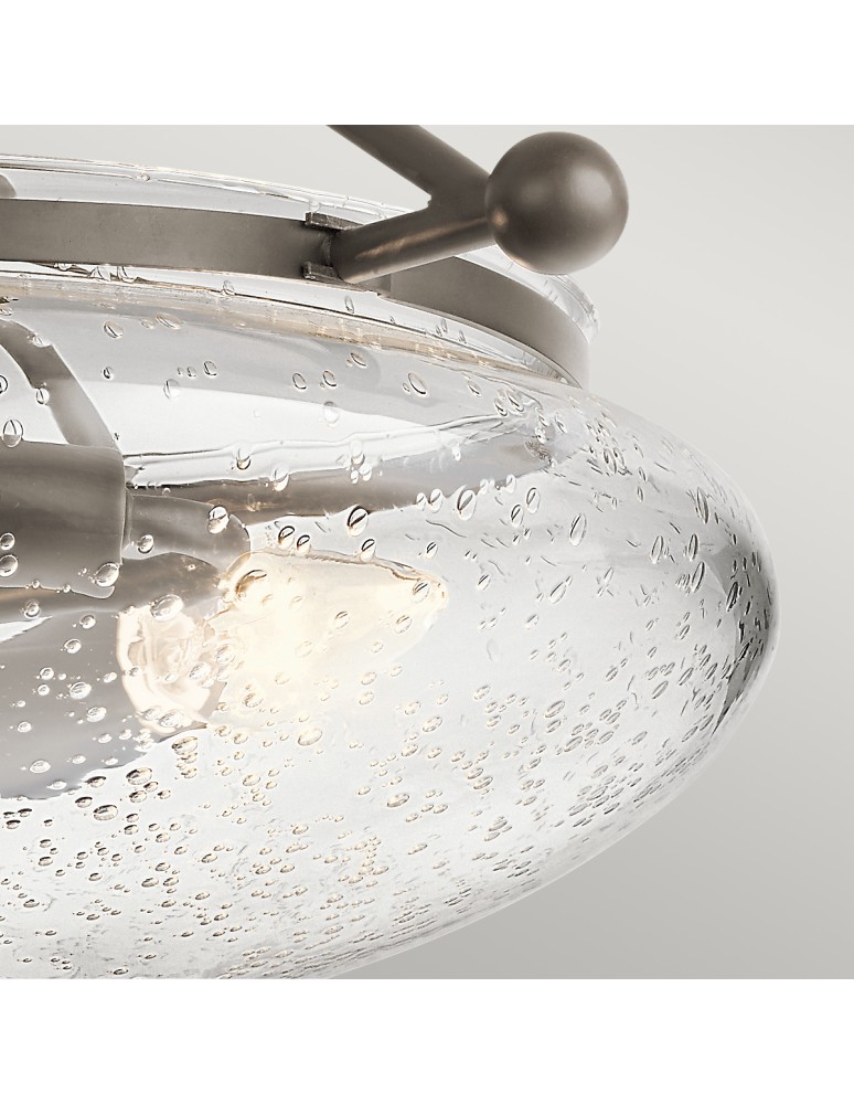 Quintiesse Półplafon Belle - 3 źródła światła - Stary brąz Elstead Lighting QN-BELLE-SF-OZ