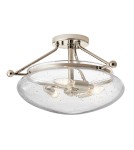 Quintiesse Półplafon Belle - 3 źródła światła - Polerowany nikiel Elstead Lighting QN-BELLE-SF-PN