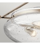 Classic ceiling lamps - Quintiesse Belle semi-flame - 3 light sources - Polished Nickel Elstead Lighting QN-BELLE-SF-PN - product 2