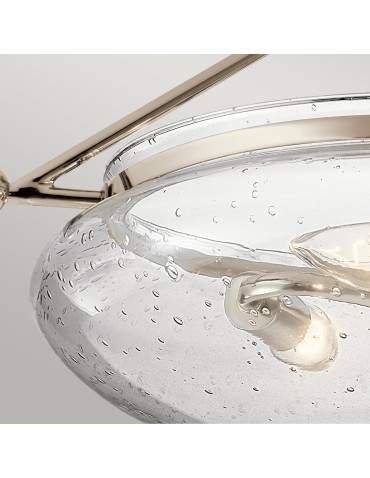 Quintiesse Półplafon Belle - 3 źródła światła - Polerowany nikiel Elstead Lighting QN-BELLE-SF-PN - produkt 2