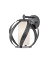 Quintiesse Blacksmith wall lantern - 1 light source IP44 Elstead Lighting QN-BLACKSMITH1-OBK