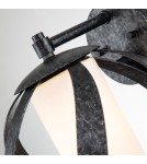 Outdoor wall lamps - Quintiesse Blacksmith wall lantern - 1 light source IP44 Elstead Lighting QN-BLACKSMITH1-OBK - product 4