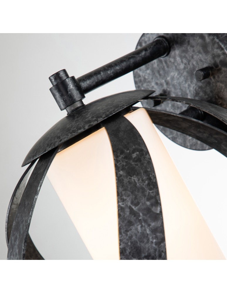 Outdoor wall lamps - Quintiesse Blacksmith wall lantern - 1 light source IP44 Elstead Lighting QN-BLACKSMITH1-OBK - product kolory-swiatla.pl 4