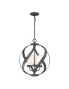 Quintiesse Blacksmith pendant lantern - 3 light sources IP44 Elstead Lighting QN-BLACKSMITH-3P-OBK