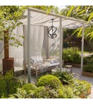 Outdoor pendant lamps - Quintiesse Blacksmith pendant lantern - 3 light sources IP44 Elstead Lighting QN-BLACKSMITH-3P-OBK - product 5