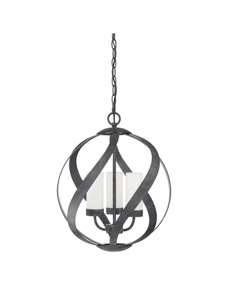 Outdoor pendant lamps - Quintiesse Blacksmith pendant lantern - 3 light sources IP44 Elstead Lighting QN-BLACKSMITH-3P-OBK - product kolory-swiatla.pl 8