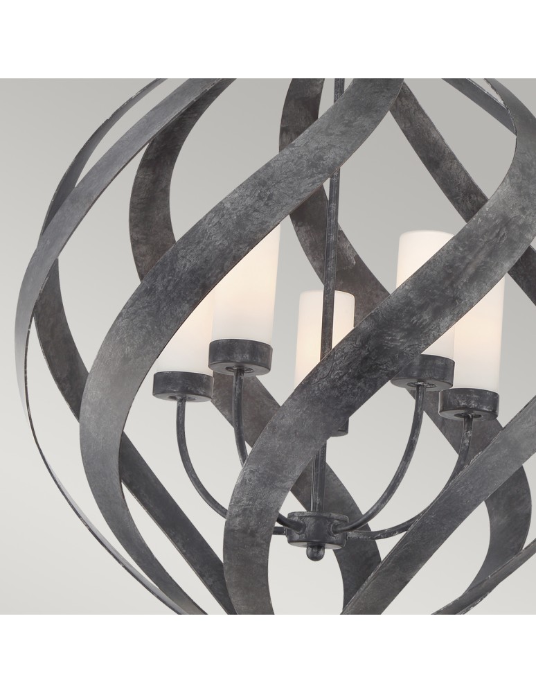 Quintiesse Latarnia wisząca Blacksmith - 5 źródeł światła IP44 Elstead Lighting QN-BLACKSMITH-5P-OBK Quintiesse Latarnia wisząca Blacksmith - 5 źródeł światła IP44 Elstead Lighting QN-BLACKSMITH-5P-OBK