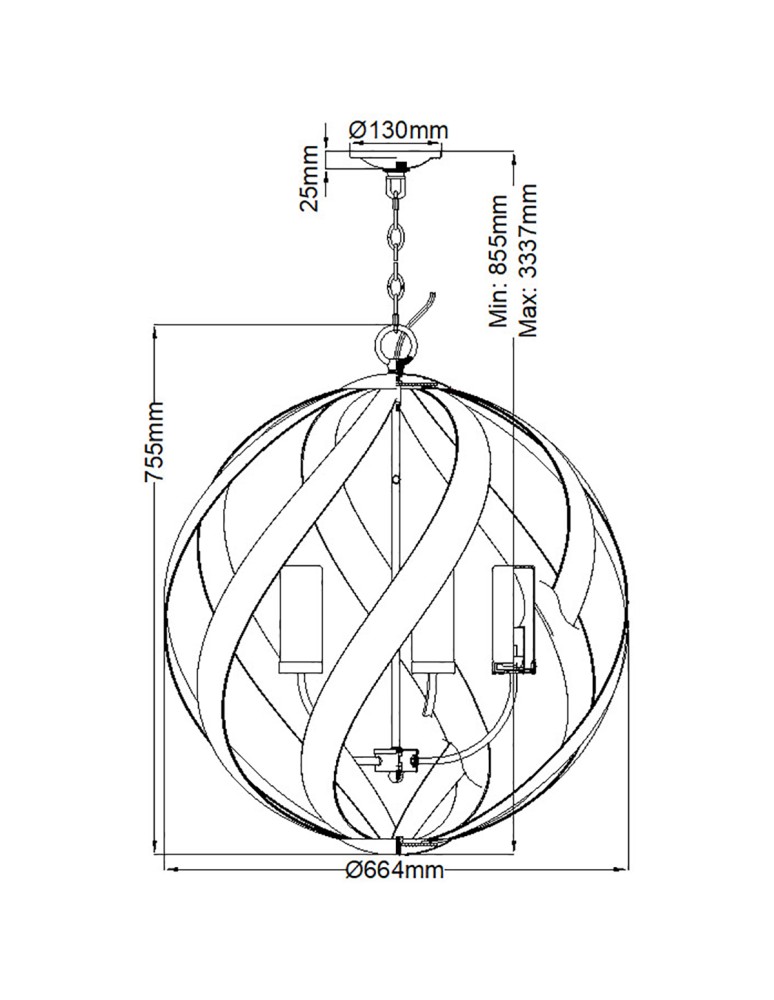 Quintiesse Blacksmith pendant lantern - 5 light sources IP44 Elstead Lighting QN-BLACKSMITH-5P-OBK