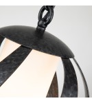 Outdoor pendant lamps - Quintiesse Blacksmith pendant lantern - 1 light source IP44 Elstead Lighting QN-BLACKSMITH-P-OBK - product 2