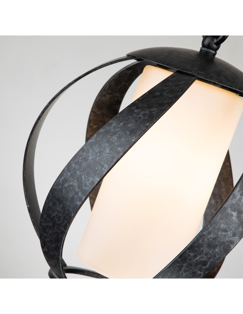 Quintiesse Latarnia wisząca Blacksmith - 1 źródło światła IP44 Elstead Lighting QN-BLACKSMITH-P-OBK
