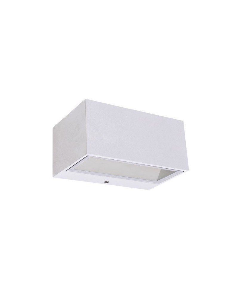 Outdoor wall lamps - Lutec GEMINI Wall-mounted LED White matt 5189102032 - product kolory-swiatla.pl 1