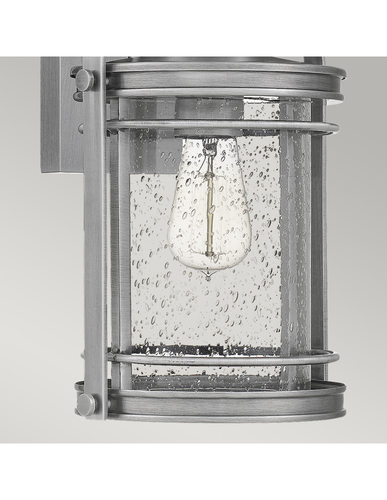 Outdoor wall lamps - Quintiesse Booker medium wall lantern - 1 light source IP44 Elstead Lighting QN-BOOKER-M-IA - product kolory-swiatla.pl 3