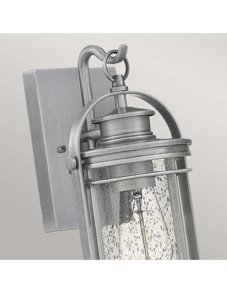 Outdoor wall lamps - Quintiesse Booker small wall lantern - 1 light source IP44 Elstead Lighting QN-BOOKER-S-IA - product kolory-swiatla.pl 2