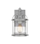 Outdoor wall lamps - Quintiesse Booker small wall lantern - 1 light source IP44 Elstead Lighting QN-BOOKER-S-IA - product 4