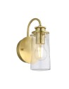 Quintiesse Braelyn wall lamp - 1 light source - Brushed brass IP44 Elstead Lighting QN-BRAELYN1-BB