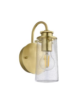 Quintiesse Braelyn wall lamp - 1 light source - Brushed brass IP44 Elstead Lighting QN-BRAELYN1-BB - product 2