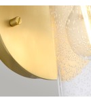 Bathroom wall lamps - Quintiesse Braelyn wall lamp - 1 light source - Brushed brass IP44 Elstead Lighting QN-BRAELYN1-BB - product 4