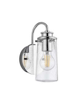 Quintiesse Braelyn wall lamp - 1 light source - Polished chrome IP44 Elstead Lighting QN-BRAELYN1-PC - product 2
