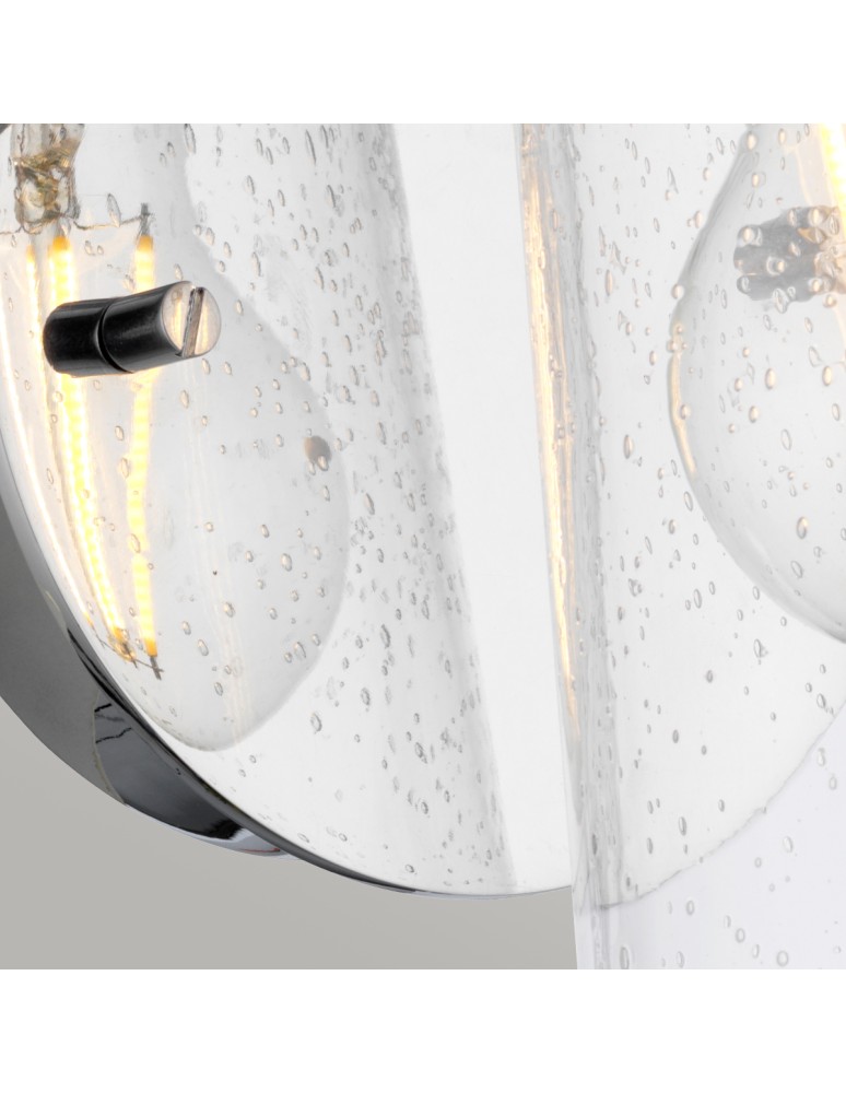 Quintiesse Kinkiet Braelyn - 1 źródło światła - Polerowany chrom IP44 Elstead Lighting QN-BRAELYN1-PC