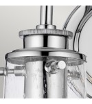 Bathroom wall lamps - Quintiesse Braelyn wall lamp - 2 light sources - Polished chrome IP44 Elstead Lighting QN-BRAELYN2-PC - product 3