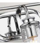 Bathroom wall lamps - Quintiesse Braelyn wall lamp - 3 light sources - Polished chrome IP44 Elstead Lighting QN-BRAELYN3-PC - product 4