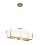Pendant lamps - Quintiesse Calters LED pendant lamp Elstead Lighting QN-CALTERS-ISLE-CG - product 1