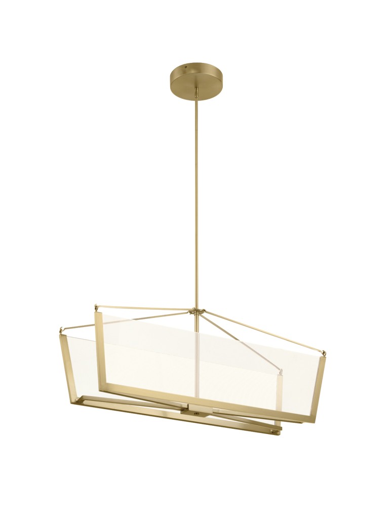 Pendant lamps - Quintiesse Calters LED pendant lamp Elstead Lighting QN-CALTERS-ISLE-CG - product kolory-swiatla.pl 1