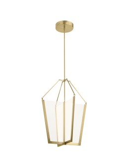Quintiesse Duża lampa wisząca LED Calters Elstead Lighting QN-CALTERS-P-L-CG