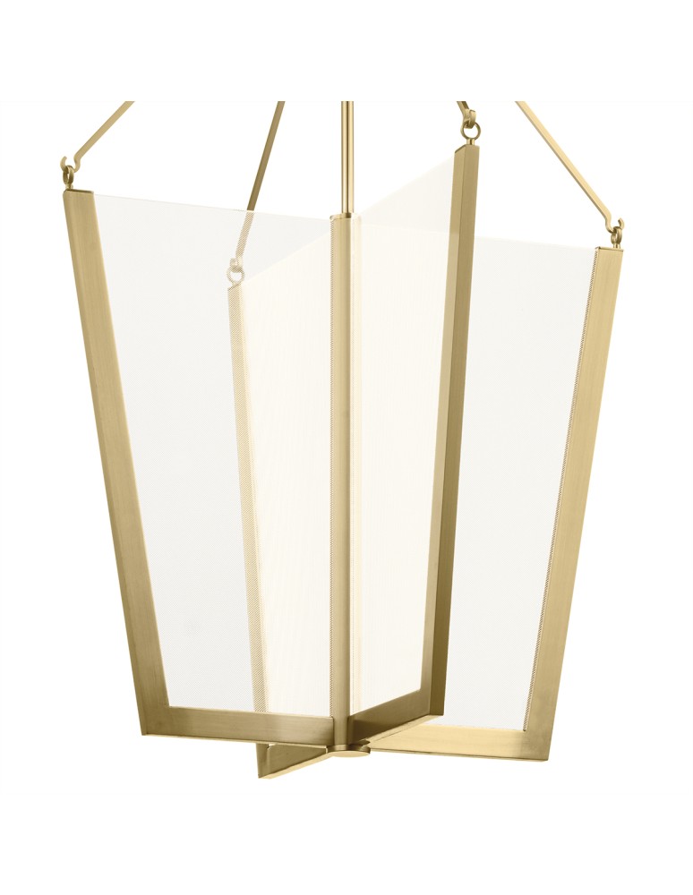 Quintiesse Duża lampa wisząca LED Calters Elstead Lighting QN-CALTERS-P-L-CG