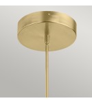 Pendant lamps - Quintiesse Large Calters LED pendant lamp Elstead Lighting QN-CALTERS-P-L-CG - product 3