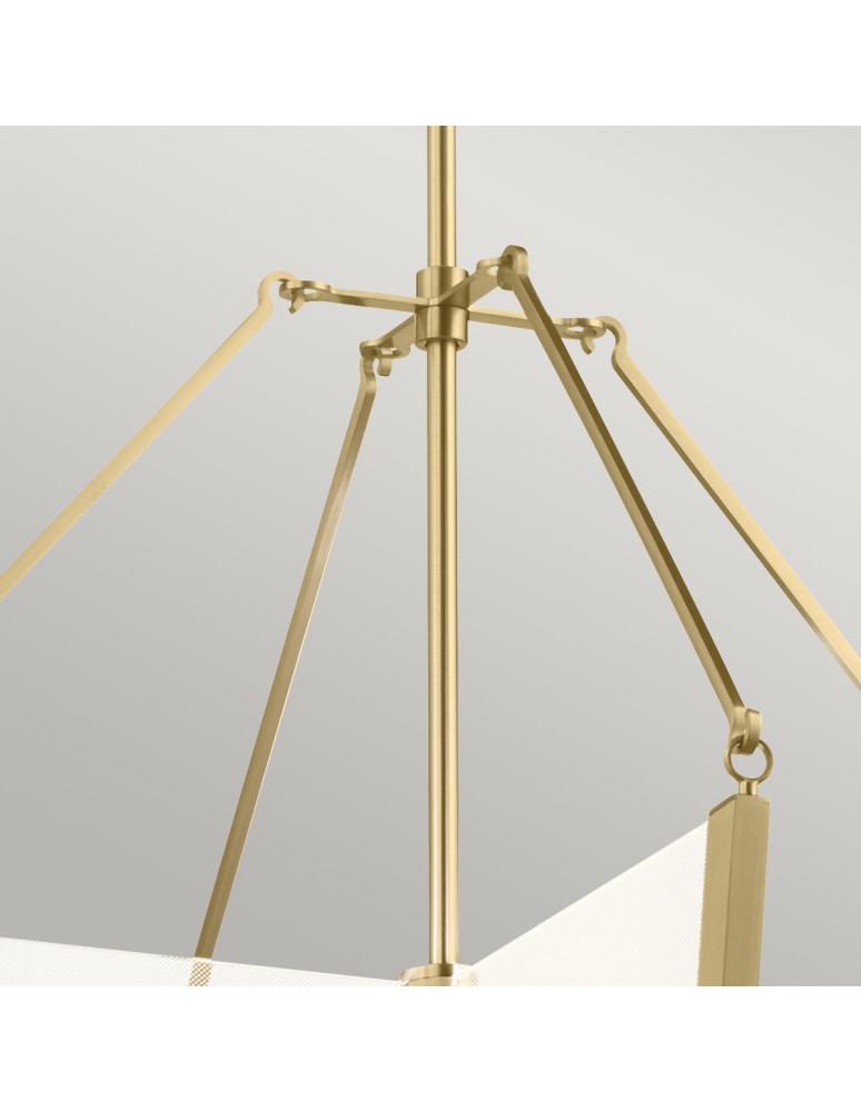 Pendant lamps - Quintiesse Large Calters LED pendant lamp Elstead Lighting QN-CALTERS-P-L-CG - product kolory-swiatla.pl 4