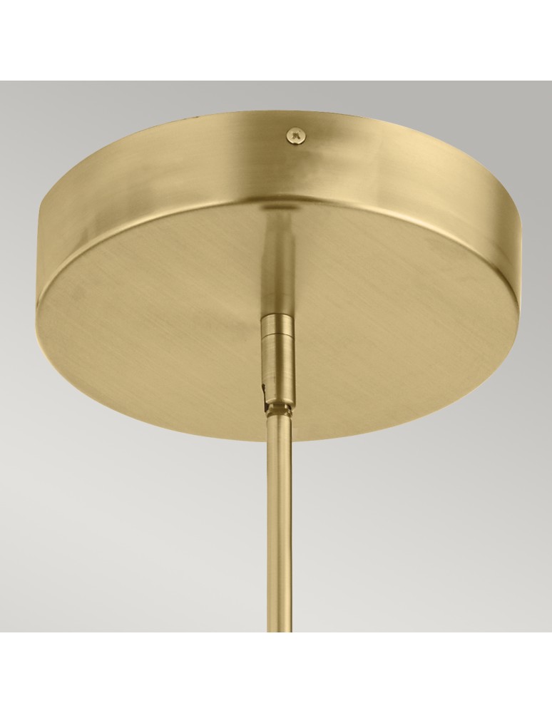 Pendant lamps - Quintiesse Calters medium LED pendant lamp Elstead Lighting QN-CALTERS-P-M-CG - product kolory-swiatla.pl 4