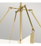 Quintiesse Średnia lampa wisząca LED Calters Elstead Lighting QN-CALTERS-P-M-CG