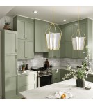 Quintiesse Średnia lampa wisząca LED Calters Elstead Lighting QN-CALTERS-P-M-CG