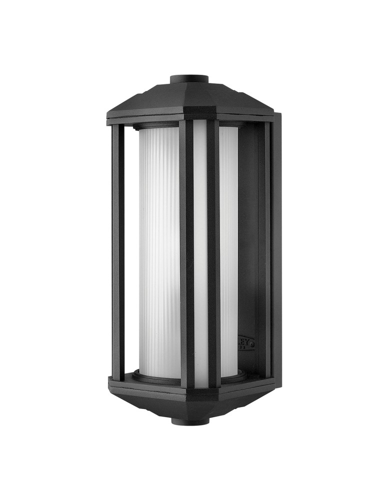 Quintiesse Średnia latarnia naścienna Castelle - 1 źródło światła - Czarna IP44 Elstead Lighting QN-CASTELLE-M-BLK