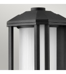 Quintiesse Średnia latarnia naścienna Castelle - 1 źródło światła - Czarna IP44 Elstead Lighting QN-CASTELLE-M-BLK