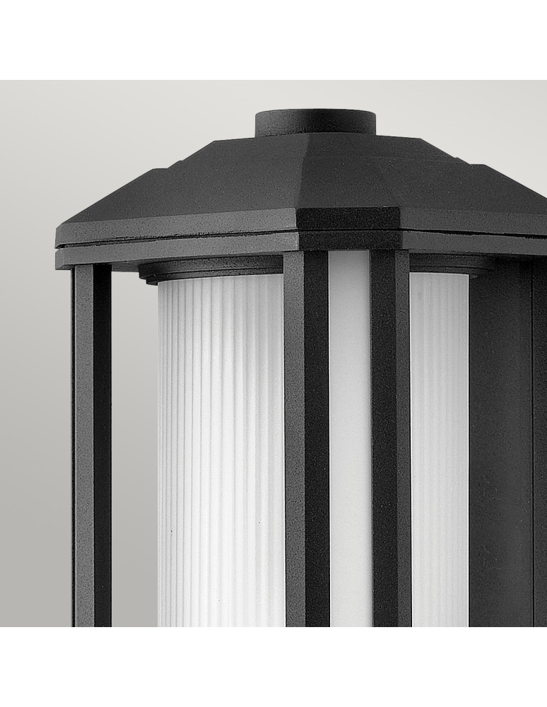 Outdoor wall lamps - Quintiesse Medium wall lantern Castelle - 1 light source - Black IP44 Elstead Lighting QN-CASTELLE-M-BLK - product kolory-swiatla.pl 2