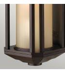 Quintiesse Średnia latarnia naścienna Castelle - 1 źródło światła - Brązowa IP44 Elstead Lighting QN-CASTELLE-M-BZ