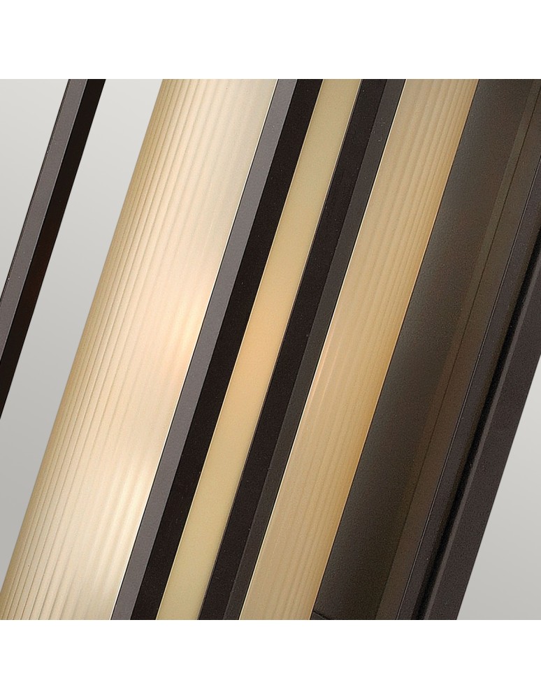 Quintiesse Średnia latarnia naścienna Castelle - 1 źródło światła - Brązowa IP44 Elstead Lighting QN-CASTELLE-M-BZ