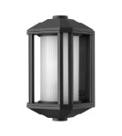 Quintiesse Mała latarnia naścienna Castelle - 1 źródło światła - Czarna IP44 Elstead Lighting QN-CASTELLE-S-BLK