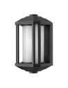 Quintiesse Mała latarnia naścienna Castelle - 1 źródło światła - Czarna IP44 Elstead Lighting QN-CASTELLE-S-BLK