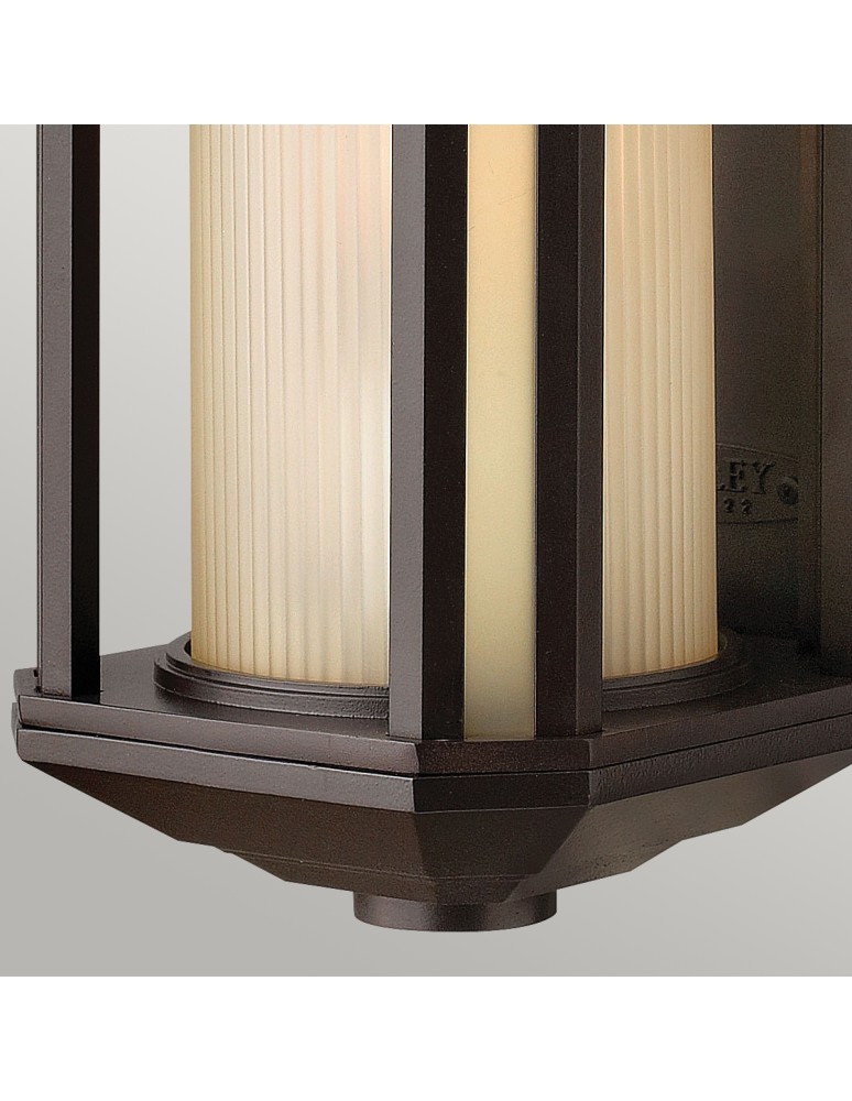 Quintiesse Mała latarnia naścienna Castelle - 1 źródło światła - Brązowa IP44 Elstead Lighting QN-CASTELLE-S-BZ