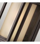 Quintiesse Mała latarnia naścienna Castelle - 1 źródło światła - Brązowa IP44 Elstead Lighting QN-CASTELLE-S-BZ