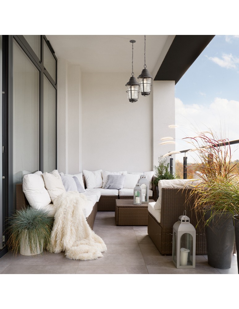 Outdoor pendant lamps - Quintiesse Chance Harbor pendant lantern - 1 light source IP44 Elstead Lighting QN-CHANCE-HARBOR8 - product kolory-swiatla.pl 4