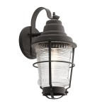 Outdoor wall lamps - Quintiesse Chance Harbor wall lantern - 1 light source IP44 Elstead Lighting QN-CHANCE-HARBOR-L - product 1